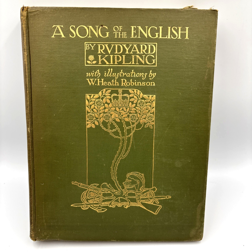 A Song Of The English By Rudyard Kipling Illustrated By W. Heath Robinson -1909
